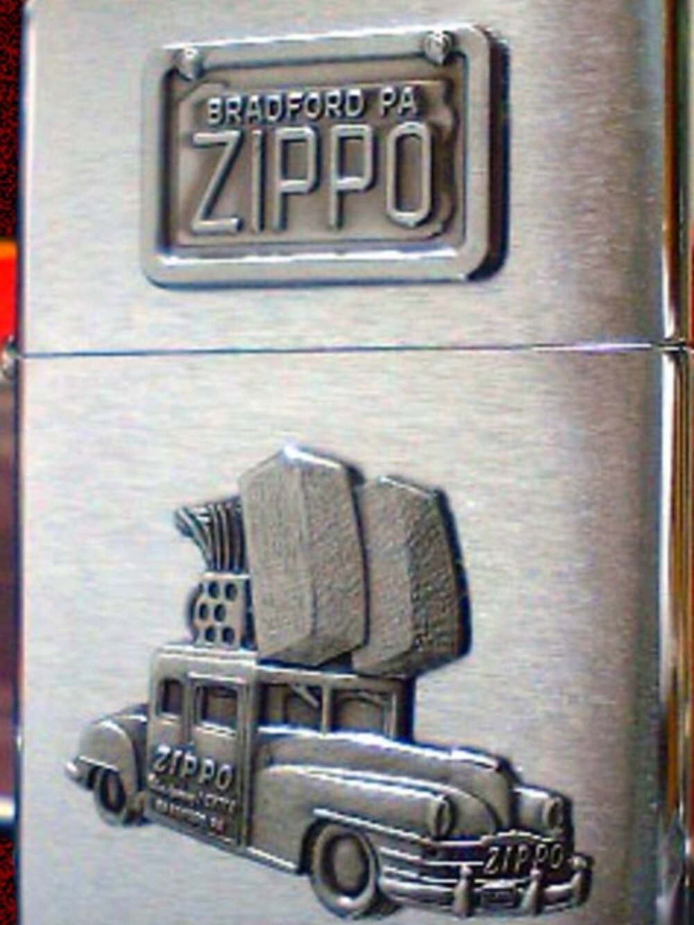 Vintage Zippo Car Emblem Zippo Lighter